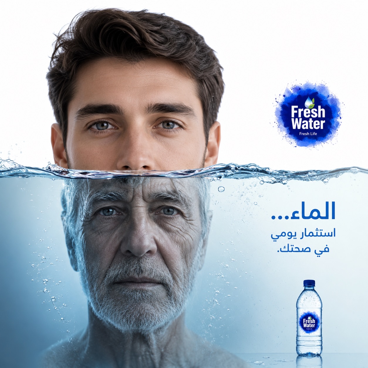 The best investment you make every day is the one you make in your health. 💧

أفضل استثمار تقوم به كل يوم هو الاستثمار في صحتك.
#Water #HealthyLife #Hydration #wellness
