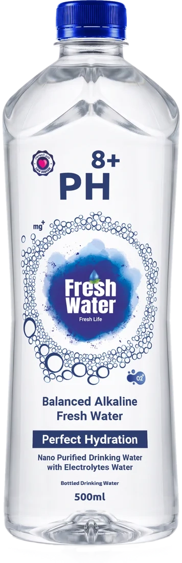 Fresh Water قلوية pH8+ 500 مل