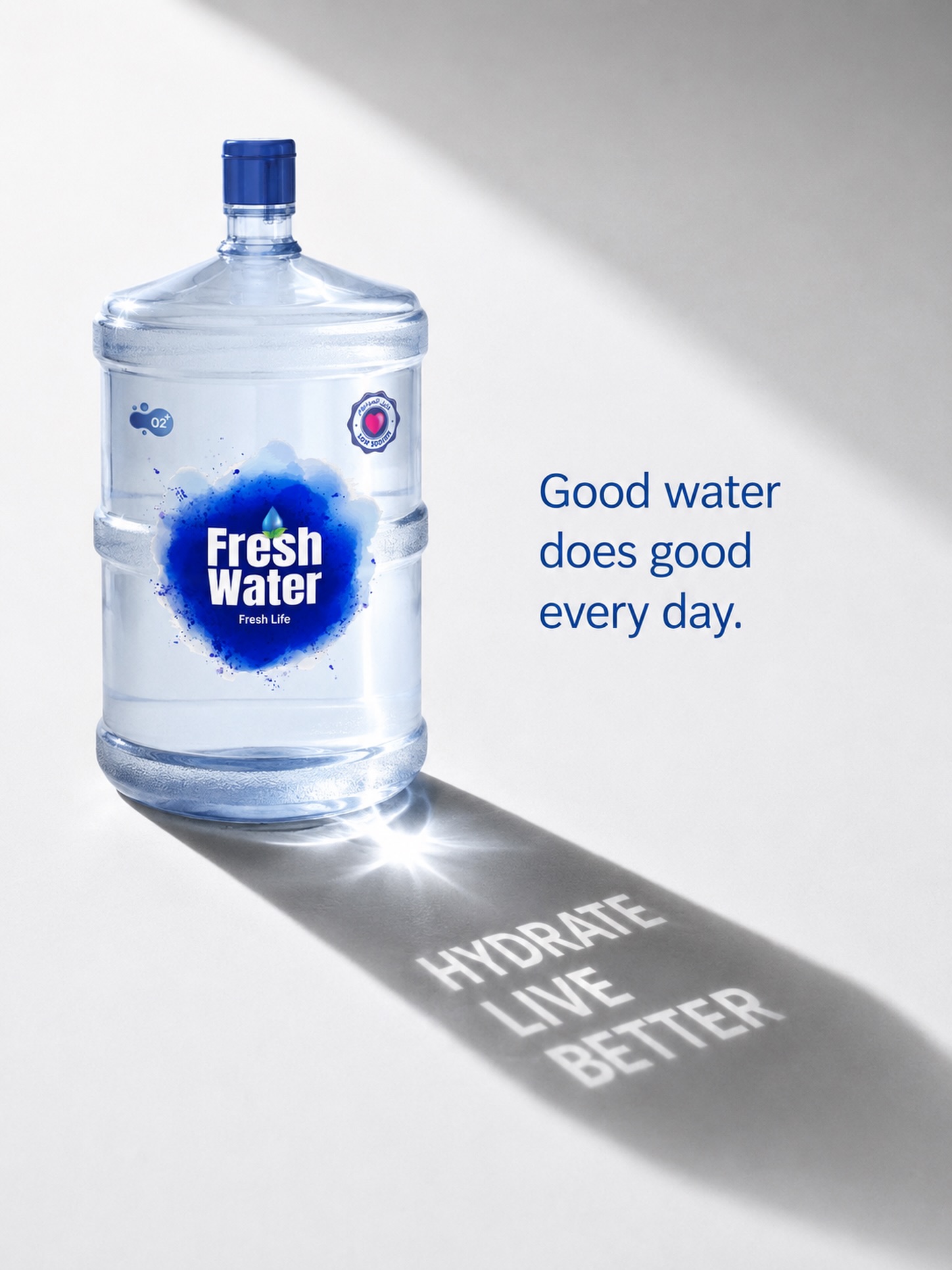 Good water, better days.
الماء النقي… أساس حياة أفضل. 💙

#FreshWater #PureWater #Hydration #مياه_نقية #مياه صحة الأردن