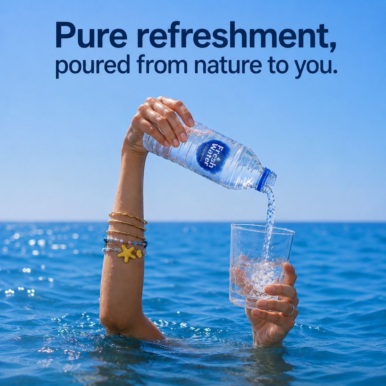 الانتعاش الحقيقي؟ يبدأ من أول رشفة. 

نقاء تشعر به… وانتعاش يستحقه يومك.
Pure refreshment. Pure feeling.

#PureRefreshment #FreshWater #StayHydrated #puretaste
